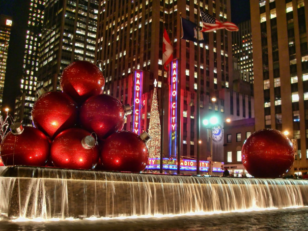 Обои картинки фото праздничные, новогодние, пейзажи