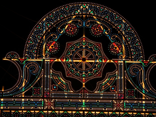 Обои картинки фото разное, иллюминация