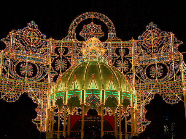 Обои картинки фото разное, иллюминация