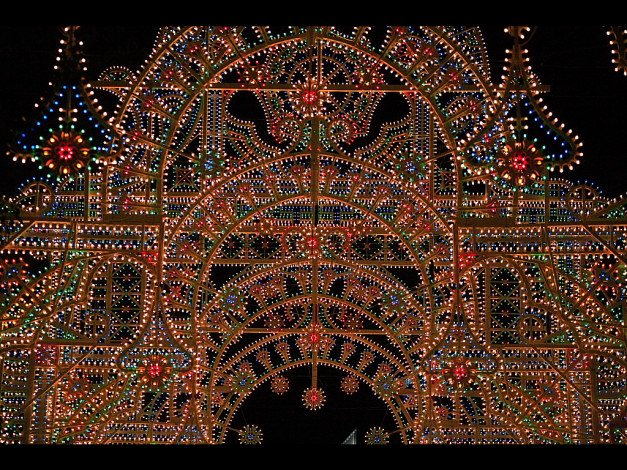 Обои картинки фото разное, иллюминация