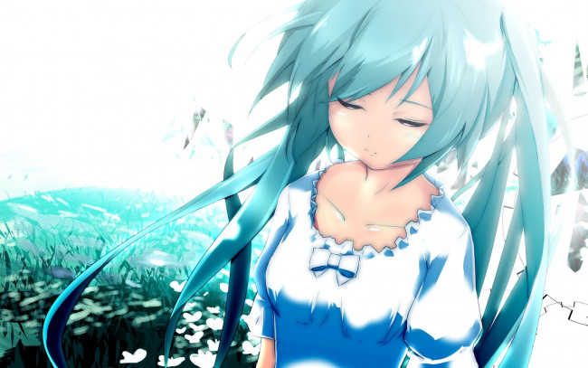 Обои картинки фото аниме, vocaloid