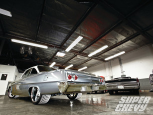 Картинка 1962 chevrolet bel air автомобили разные вместе