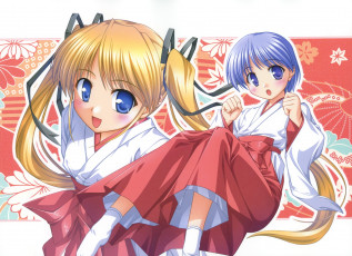 Картинка аниме hani operation sanctuary девушки