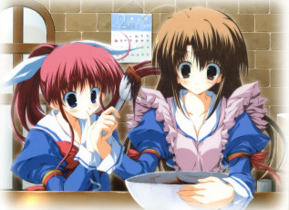 Картинка аниме hani operation sanctuary девушки