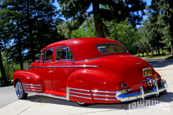 Картинка 1942 chevrolet fleetline автомобили custom classic car