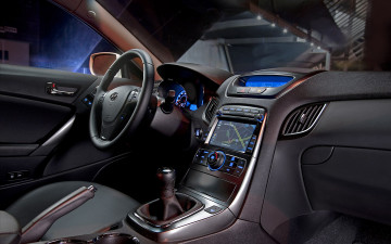 Картинка hyundai genesis coupe 2012 автомобили спидометры торпедо