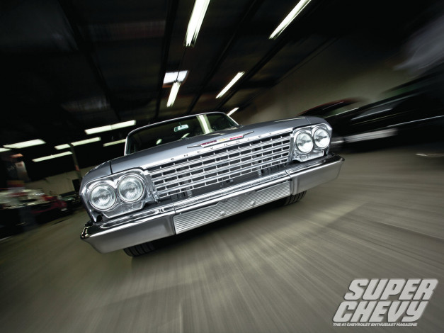 Обои картинки фото 1962, chevrolet, bel, air, автомобили