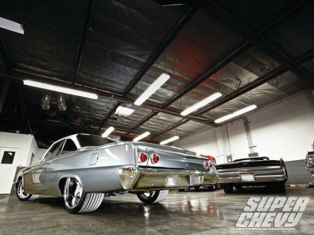 Обои картинки фото 1962, chevrolet, bel, air, автомобили, разные, вместе