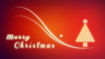 Картинка праздничные векторная графика новый год елка фон звезды