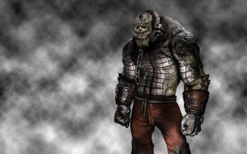 Картинка batman arkham asylum видео игры бэтмен убийца крок