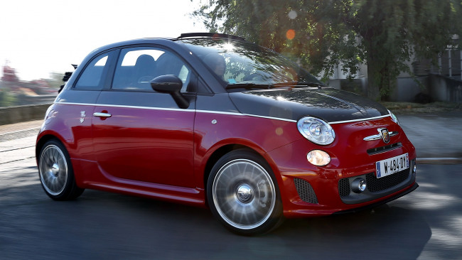 Обои картинки фото fiat, 500, автомобили, автомобиль, мини