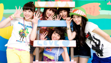 Картинка музыка kara южная корея азиатки девушки kpop