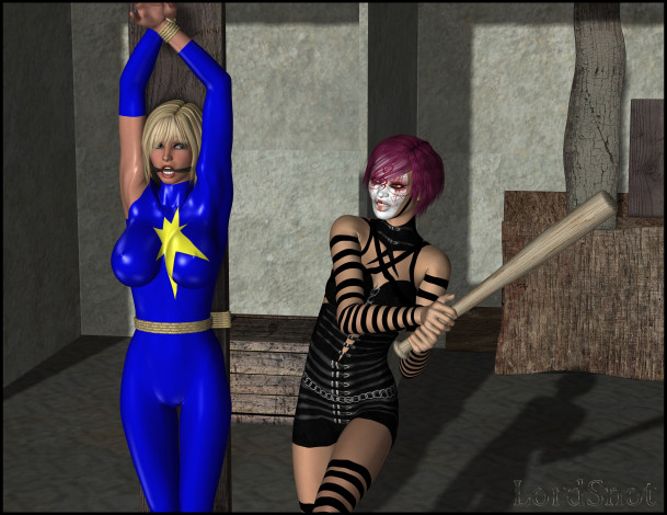 Обои картинки фото 3д, графика, fantasy, фантазия, lordsnot, девушки, бита