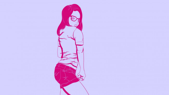 Обои картинки фото рисованные, люди, фон, девушка