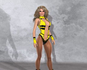 обоя 3д графика, люди , people, улыбка, фон, девушка, взгляд