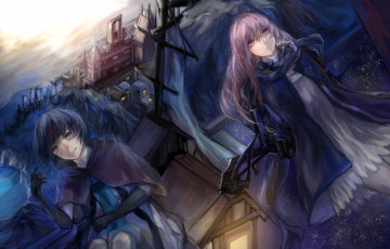 Картинка аниме pixiv+fantasia pixiv fantasia berlinetta paradise pffk perilla