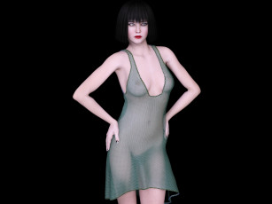 Картинка 3д+графика люди+ people фон взгляд девушка