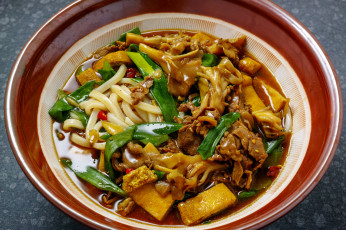 Картинка еда вторые+блюда грибы макароны