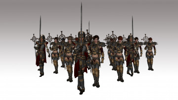 Картинка 3д+графика амазонки+ amazon фон оружие взгляд девушки