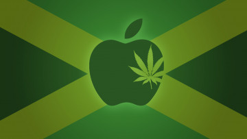 Картинка компьютеры apple фон логотип