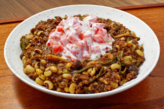 Обои картинки фото еда, вторые блюда, овощи, фасоль