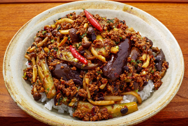 Обои картинки фото еда, вторые блюда, рис, овощи