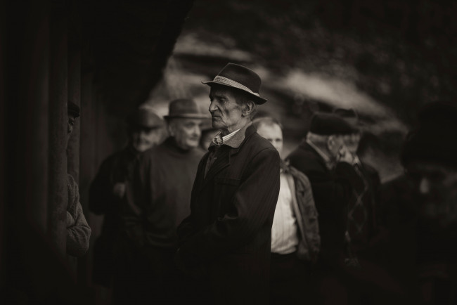 Обои картинки фото мужчины, - unsort, боке, старики