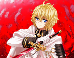 Картинка аниме owari+no+seraph hyakuya mikaela