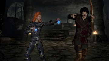 Картинка 3д+графика фантазия+ fantasy девушка взгляд фон парень