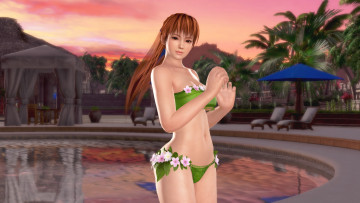 обоя 3д графика, люди , people, девушка, взгляд, фон