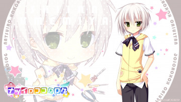 Картинка аниме natsuiro+kiseki фон взгляд девушка