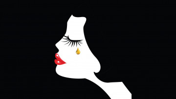 Картинка векторная+графика девушки+ girls девушка взгляд фон