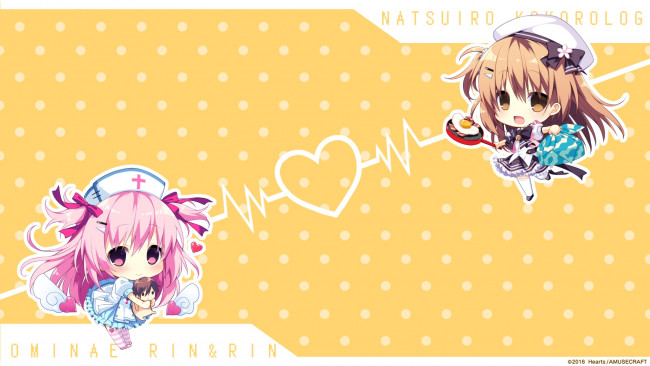 Обои картинки фото аниме, natsuiro kiseki, персонажи