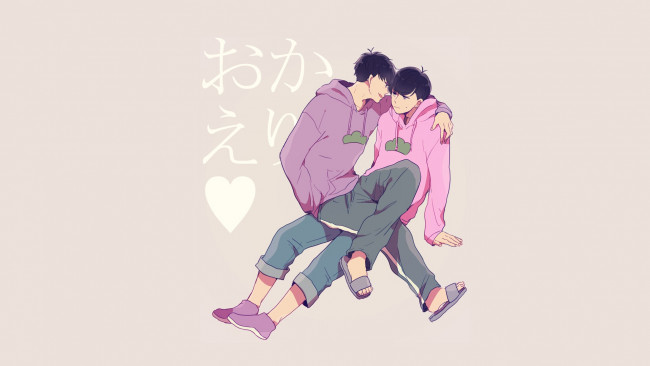 Обои картинки фото аниме, osomatsu-san, парни