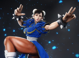 Картинка 3д+графика фантазия+ fantasy фон взгляд девушка