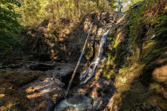 Картинка природа водопады простор