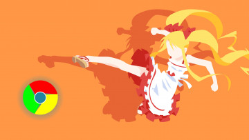 обоя компьютеры, google,  google chrome, фон, логотип