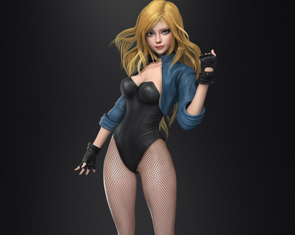 Обои картинки фото 3д графика, люди , people, девушка, фон, взгляд