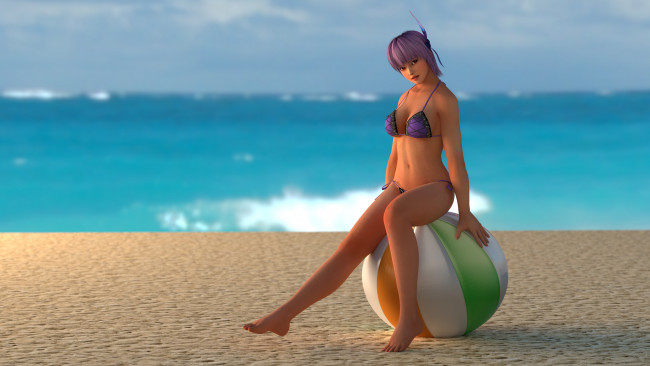 Обои картинки фото 3д графика, люди , people, девушка, взгляд, фон