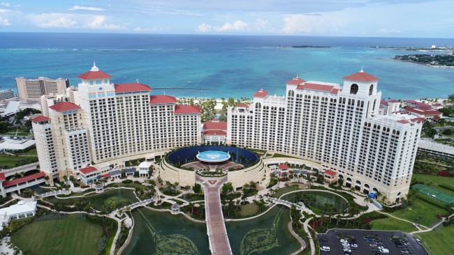 Обои картинки фото baha mar resort-new providence island, города, - панорамы, простор