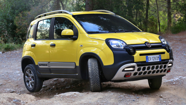 Обои картинки фото fiat panda cross 2015, автомобили, fiat, panda, 2015, cross