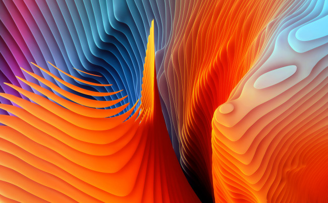 Обои картинки фото векторная графика, графика , graphics, краски, слой, узор, объем