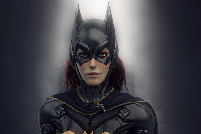 Обои картинки фото 3д графика, фантазия , fantasy, взгляд, фон, девушка