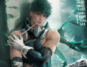 Картинка аниме boku+no+hero+academia моя геройская академия