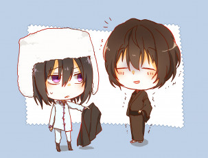 Картинка аниме bungou+stray+dogs бродячие псы литературные гении