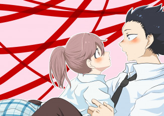 Картинка аниме koe+no+katachi форма голоса