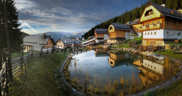 Картинка города -+панорамы простор