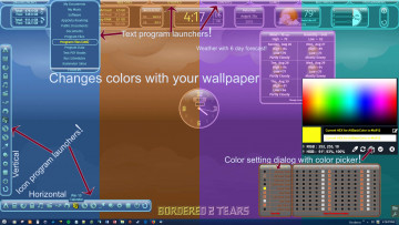 обоя компьютеры, screenshots, монитор