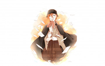 Картинка аниме bungou+stray+dogs бродячие псы литературные гении