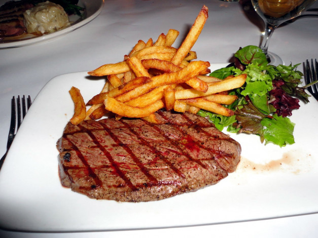 Обои картинки фото еда, мясные блюда, мясо, стейк